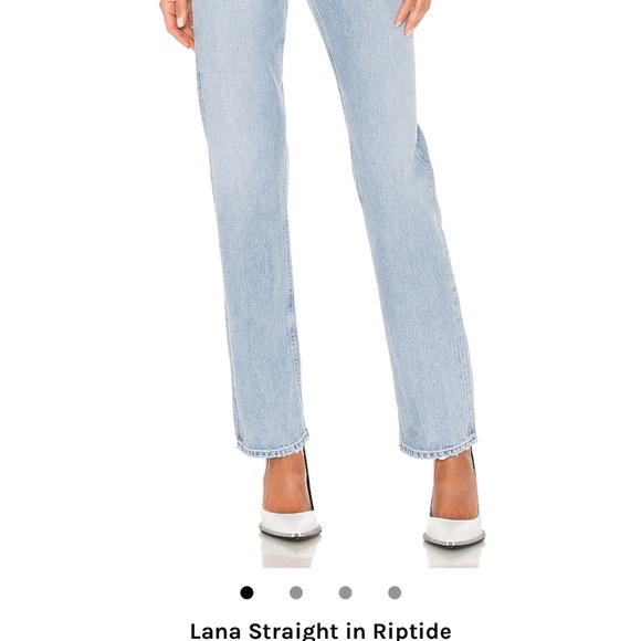 Agolde lana jeans in ripetide - Picture 4 of 5